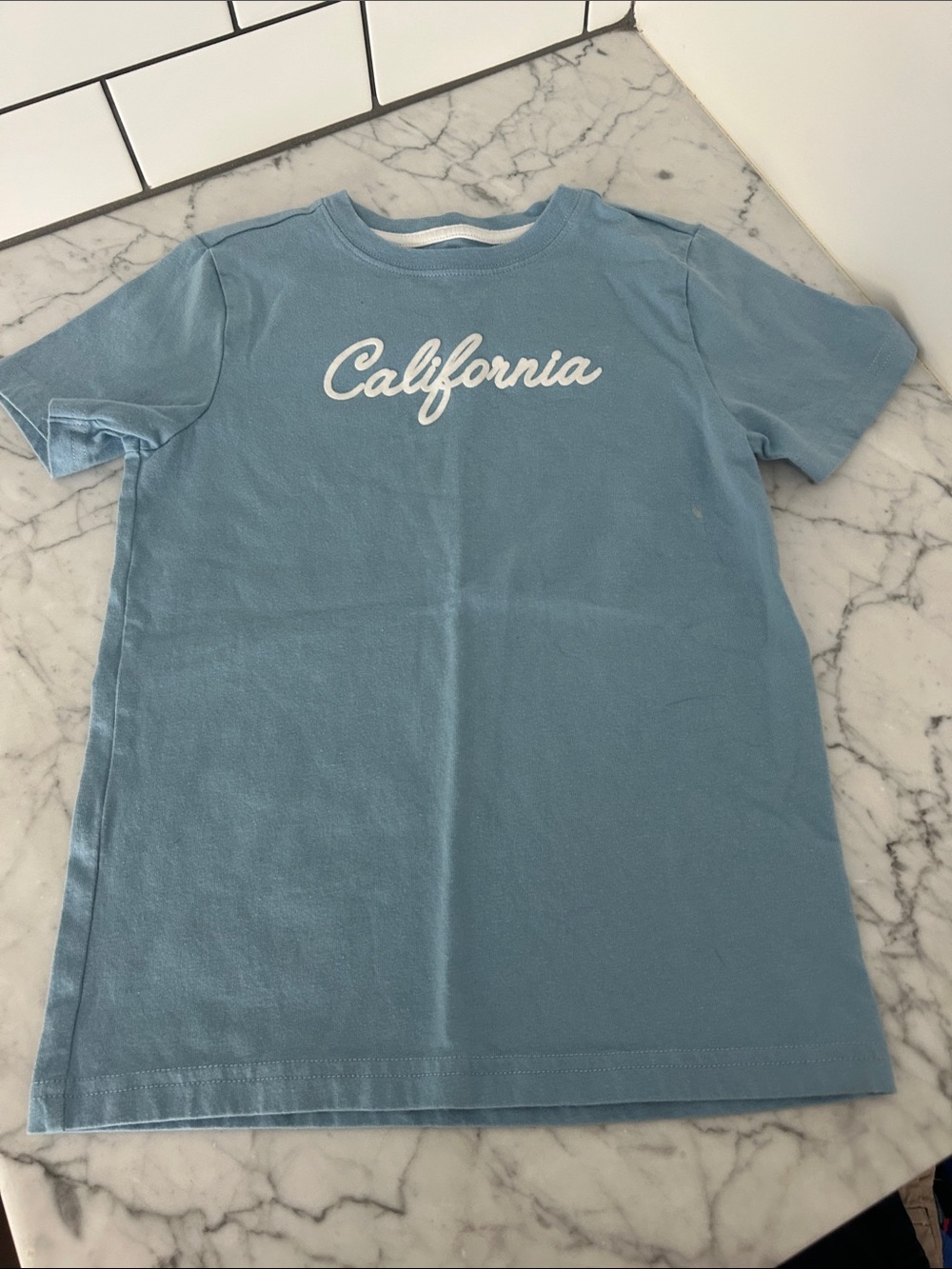 Janie and Jack Light Blue 'California' Graphic Tee